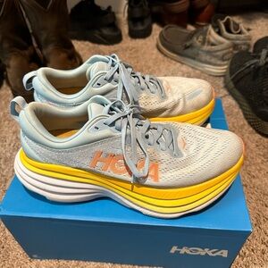 Hoka Bondi 8 Light Blue 7.5